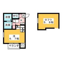 ハーモニーテラス児玉Ⅲの間取り