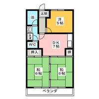 平子台マンションの間取り