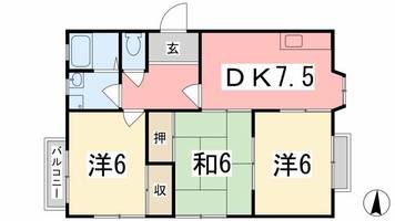 物件の間取り画像