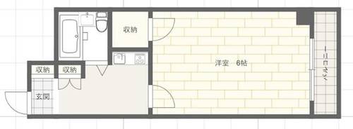 手柄マンションの間取り