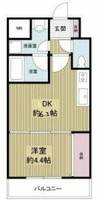 大阪府大阪市都島区都島本通3丁目(マンション)の賃貸物件の間取り