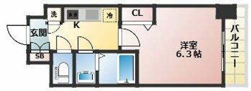 物件の間取り画像