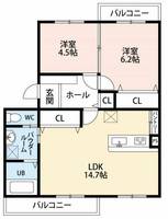 物件の間取り画像