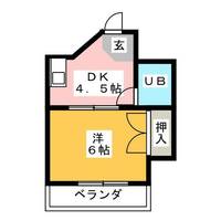 エスポアール貴生402の間取り