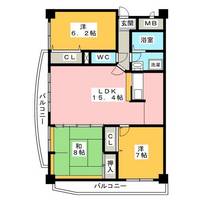 物件の間取り画像