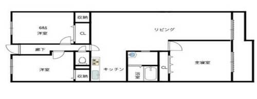 物件の間取り画像