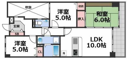 物件の間取り画像