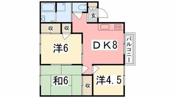物件の間取り画像