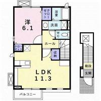 物件の間取り画像