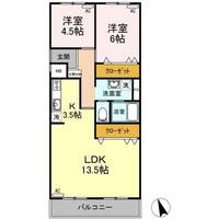 物件の間取り画像