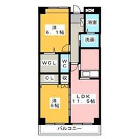 グラース ジェルメの間取り