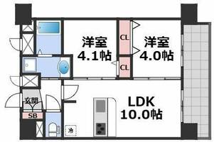 プレサンス大正エミナンスの間取り