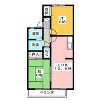 パサージュ A棟の間取り