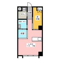 コレクション名駅Ⅲの間取り