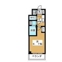 オーキッドレジデンス鶴舞の間取り