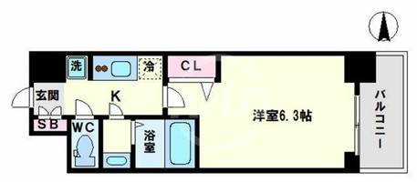 物件の間取り画像