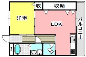 霜月荘の間取り