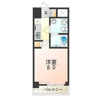大阪府堺市堺区宿院町東4丁(マンション)の賃貸物件の間取り