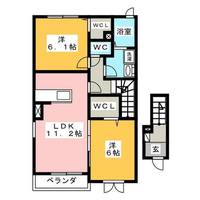 ラヴァーズHの間取り