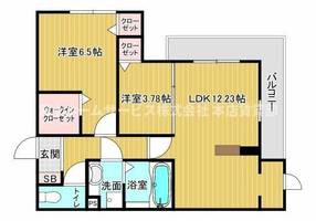 物件の間取り画像