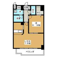 リバーコート砂田橋Ⅱの間取り