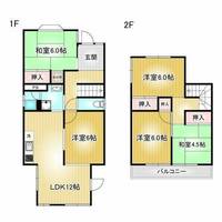 愛知県名古屋市天白区池場3丁目(一戸建)の賃貸物件1の間取り