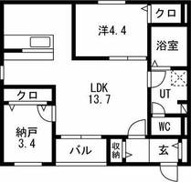 物件の間取り画像