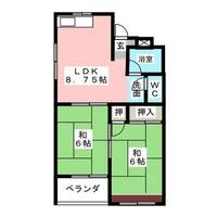 ヒカリハイツの間取り