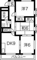 物件の間取り画像
