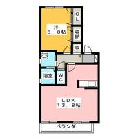 ビューフェリス柏森Bの間取り
