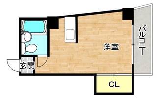 大阪府大阪市生野区林寺2丁目(マンション)の賃貸物件の間取り