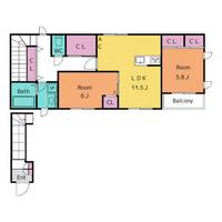 物件の間取り画像