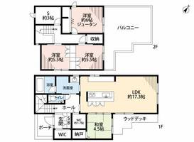 物件の間取り画像