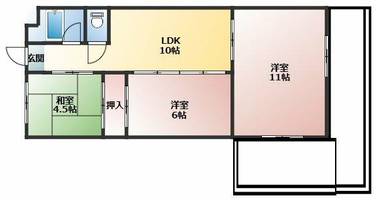 物件の間取り画像