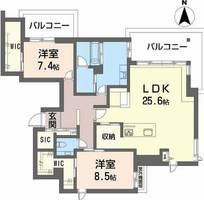 物件の間取り画像