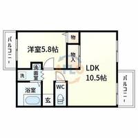 物件の間取り画像
