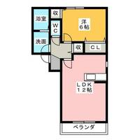 さくらアパートメントAの間取り