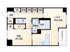 物件の間取り画像
