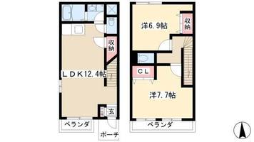 物件の間取り画像