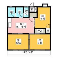 物件の間取り画像