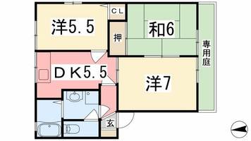 物件の間取り画像