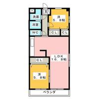物件の間取り画像