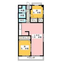物件の間取り画像