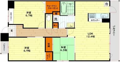 物件の間取り画像