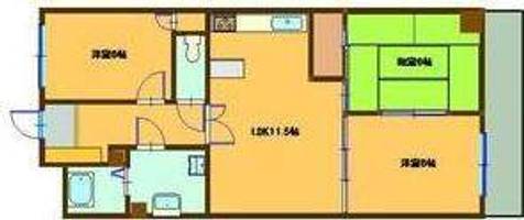 物件の間取り画像