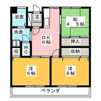 物件の間取り画像