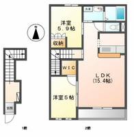 物件の間取り画像