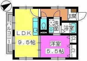 物件の間取り画像