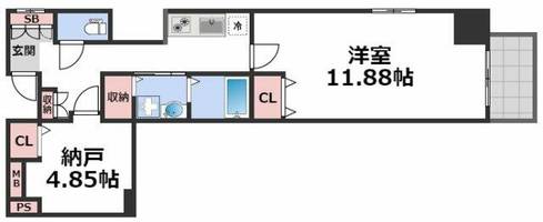 物件の間取り画像