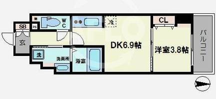 物件の間取り画像